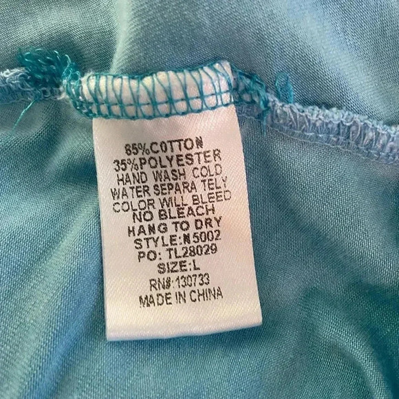 Umgee size L cold shoulder super soft gorgeous top EUC - Picture 6 of 9